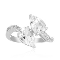 Cavill Ring WeißEr Topas 925 Sterlingsilber 3,05Ct Damen Echtschmuck