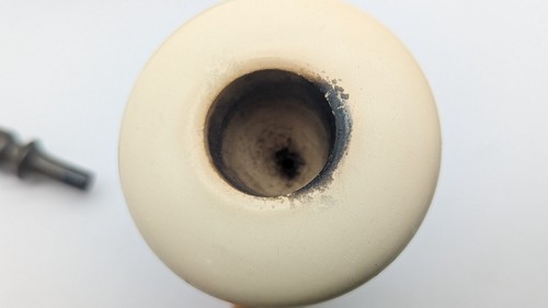 PIPA DE CALABAZA VINTAGE CON SOPORTE SIN MARCA BONITO ASPECTO HALLAZGO DE BIENES - Imagen 13 de 24