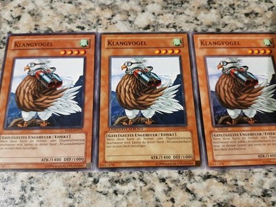Yu-Gi-Oh!  3 × Klangvogel Box 6