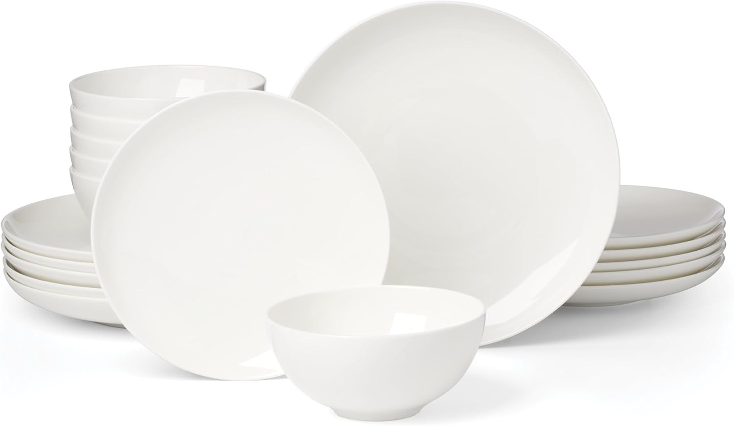Lenox 899187 Studio 1414 Coupe 18-Piece Dinnerware Set, Serv