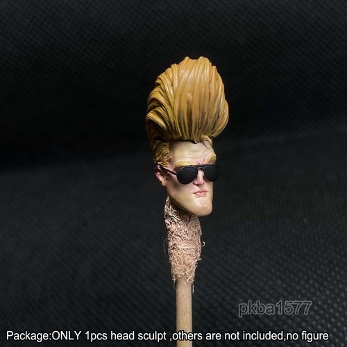 Premium 1/18 Johnny Man Head Sculpt For 3.75" Action Figure Joytoy Acid Rain - Imagen 2 de 4