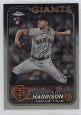 2024 Topps Chrome Update Rookie Debut Refractor Kyle Harrison #USC157 19n6