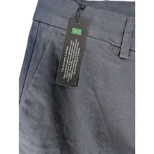 Banana Republic Men's Gray Chino Pants Flat Front Cotton Stretch Casual 40x29