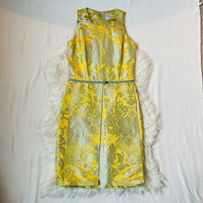 Normandy Monroe Dress Womens 4 Classic Sheath Floral Vintage Inspired Sleeveless