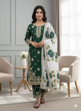 Women Dress Pakistani Salwar Kameez Readymade Suits Indian Wedding Party 3 Piece