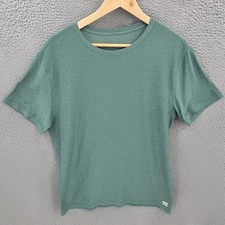 Vuori Shirt Mens Large Green Strato Tech Tee Short Sleeve Stretch