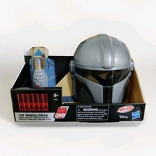 NERF Star Wars The Mandalorian Mask Gauntlet Blaster pretend play toy gift