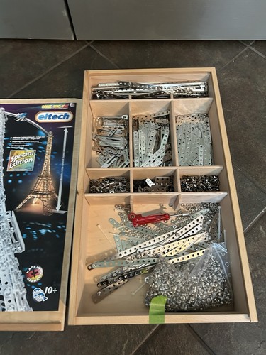 Eiffel Tower Eitech C34 Special Edition Metal Building Construction Steel Model - Picture 2 of 3