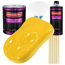 Restoration Shop Sunshine Yellow Acrylic Urethane Gallon Kit Auto Paint