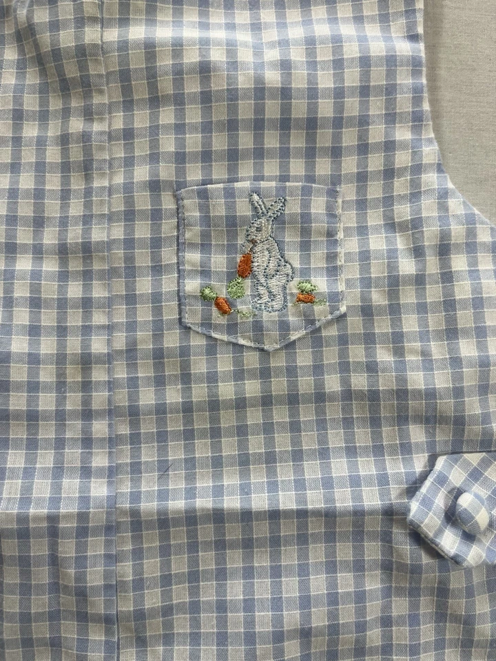 Mamelucos Talbots niños 12 meses con detalle de conejo Foto 3 de 4