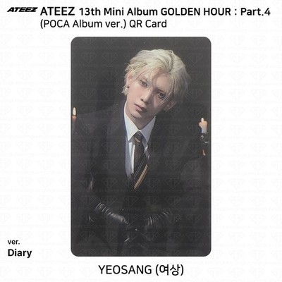ATEEZ 13th Mini Album Golden Hour Part.4 POCA Album ver. Photocard