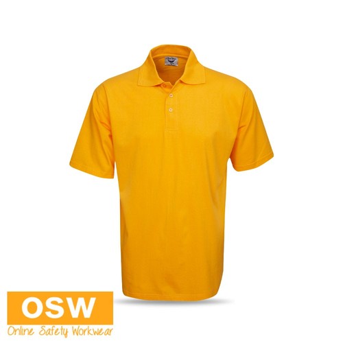 Unisex Comfort Premium Pre-Shrunk Short Sleeves Cotton Polo Shirt - Picture 6 of 12