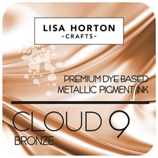 Lisa Horton Crafts Cloud 9 Metallic Ink Pad - Bronze, LHCIP222