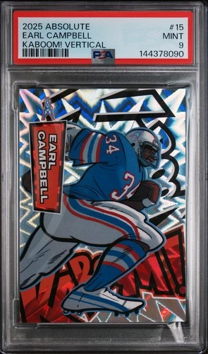 2025 Panini Earl Campbell Base (PSA 9)