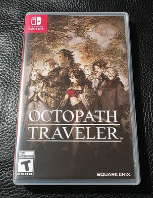 Replacement Case (NO GAME) Nintendo Switch Octopath Traveler