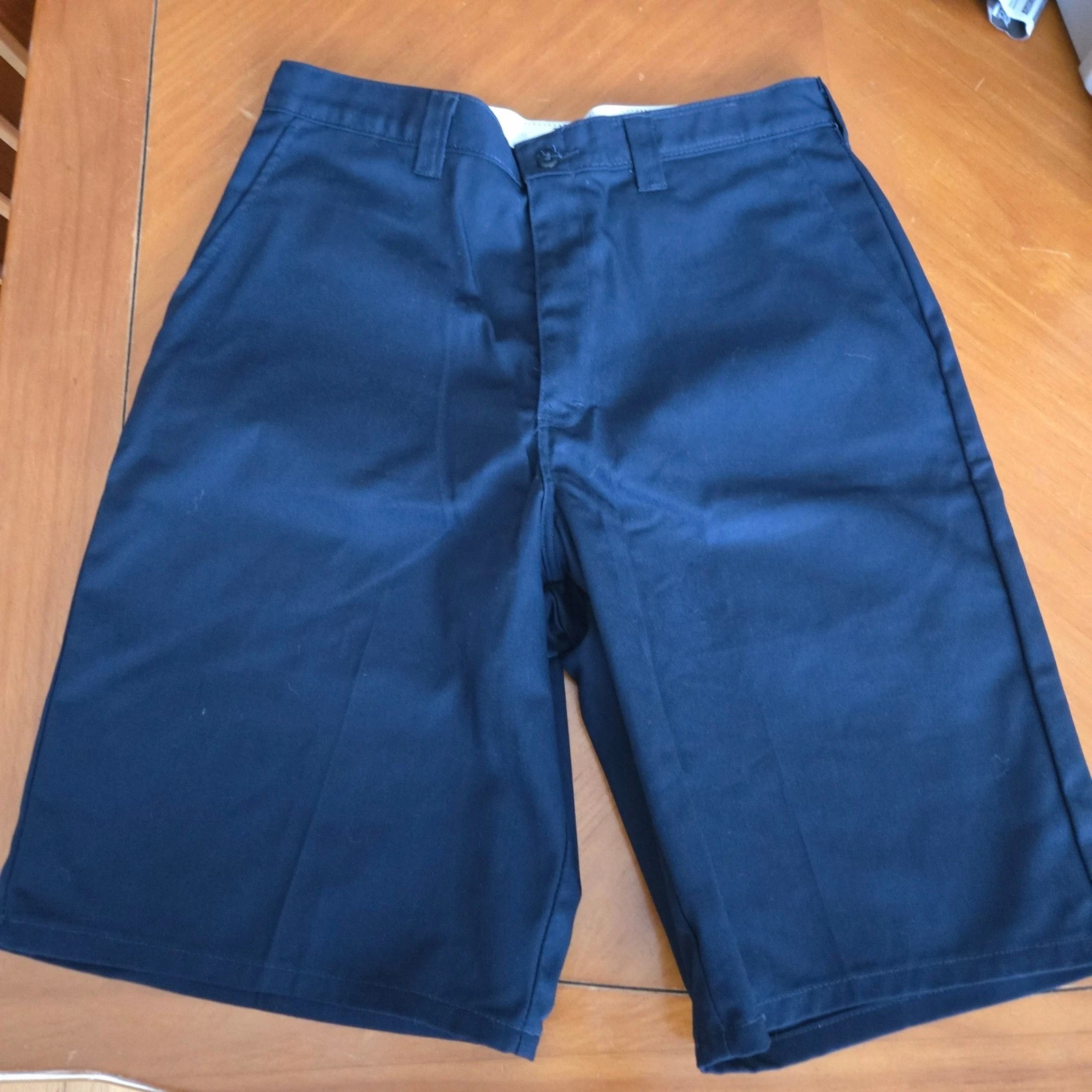 Dickies Mens Loose Fit Flat Front Work Shorts Navy Blue LR303NV 32/11 NWT