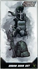 Valaverse Action Force URBAN GEAR SET Accessory Pack for 6  Figures