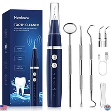 Teeth Plaque & Tartar Remover Kit - Professional Dental Tool for Bright Smile