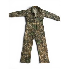 Vintage Cabela's Camo Hunting Coveralls Mens M 38-40 Made USA Woodland