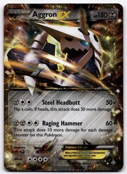 Aggron-EX 93/160 XY Primal Clash Ultra Rare Holo