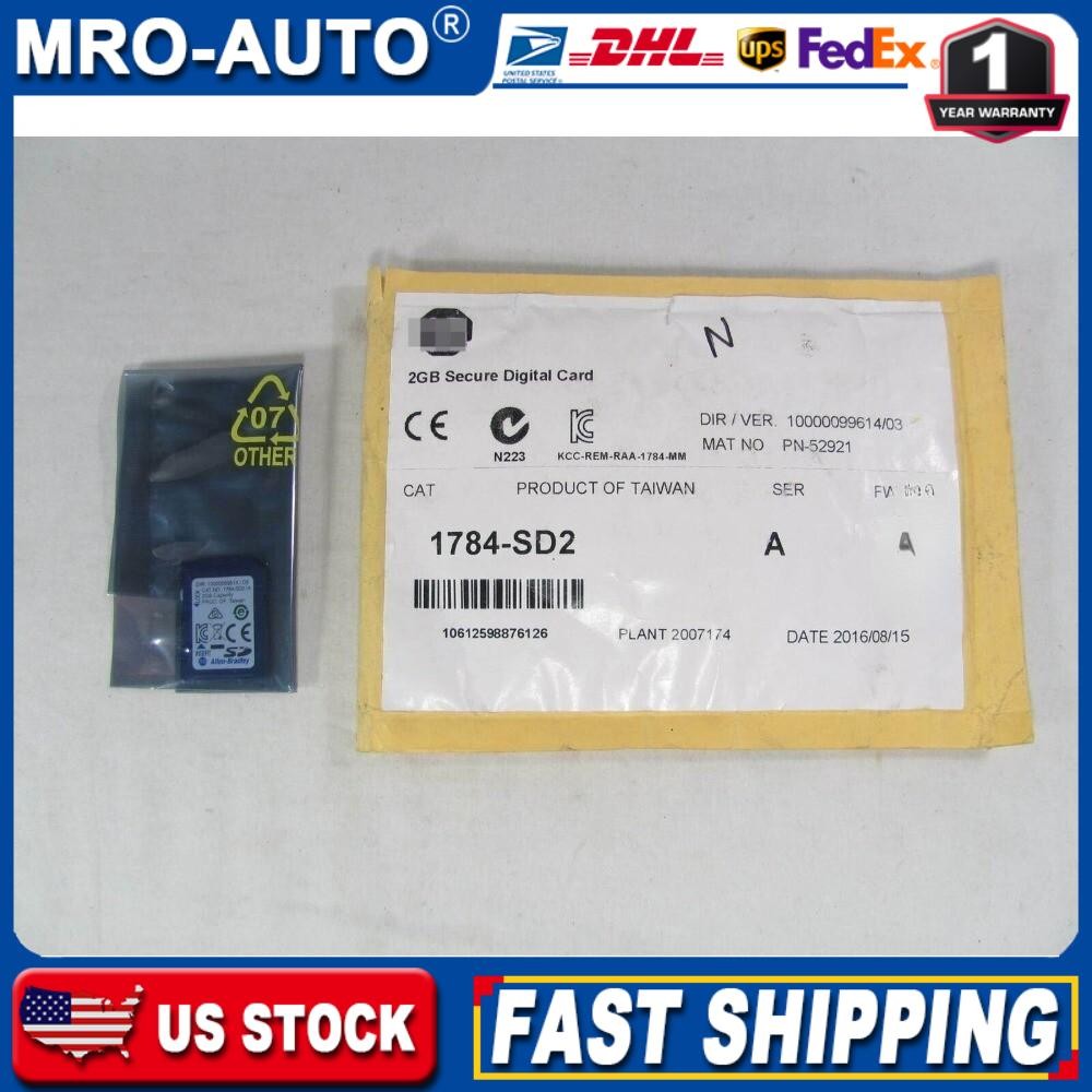 1784-SD2 ControlLogix Secure Digital Card Brand New AB Sealed 1784SD2