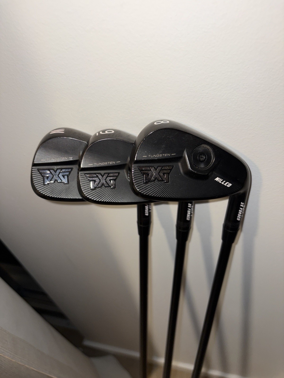 PXG 0311 P GEN5 블랙아웃, 블렌디드 세트 5-PW, 후지쿠라 액시엄 75 스티프 샤프트. 3