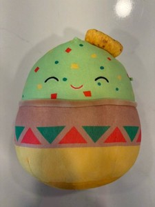 Original Squishmallows 7" Gideon The Guacamole Original Kelly Toy Plush 2023