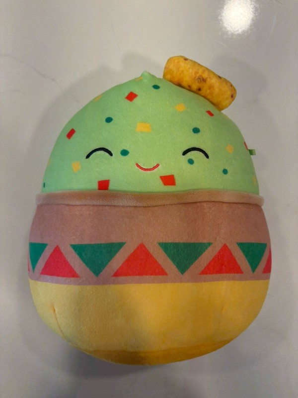 Original Squishmallows 7" Gideon The Guacamole Original Kelly Toy Plush 2023
