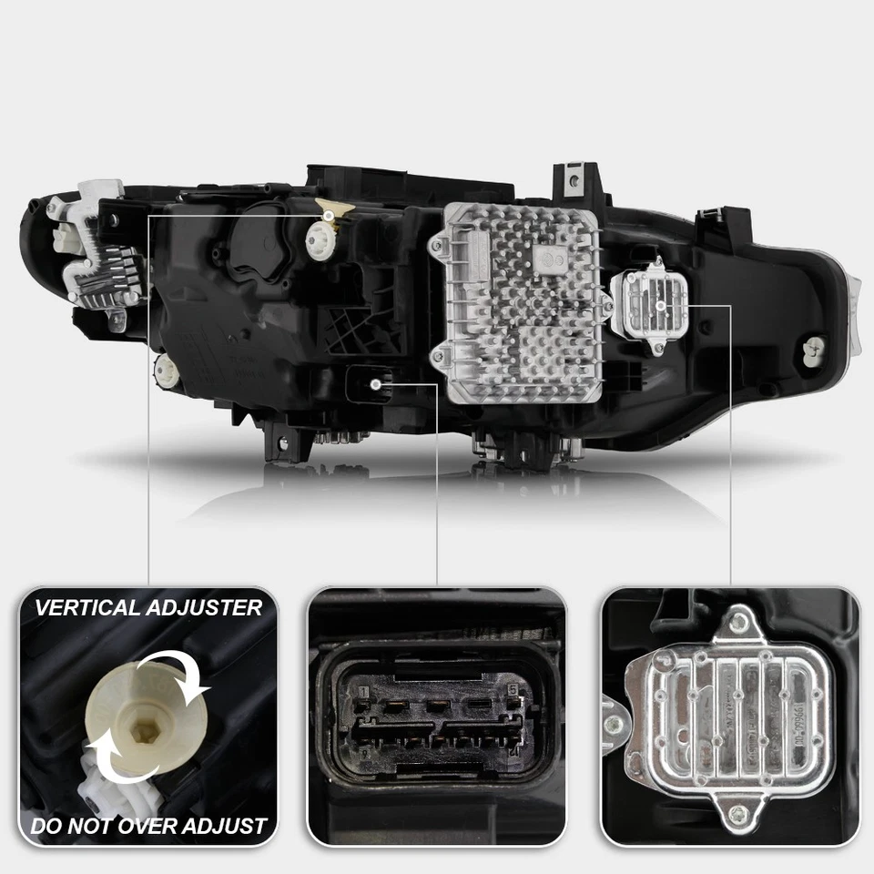 [FULL LED ESTILO LCI Ajuste Halógeno] Faros BMW F30 320i 328i 335i DRL 2012-15 Foto 4 de 4