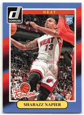 2014-15 Donruss The Rookies Shabazz Napier RC Miami Heat #13 Rookie