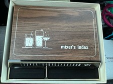 Vintage Park Sherman MCM Flip Top Mixer's Index Alcohol Drink Recipes Original B