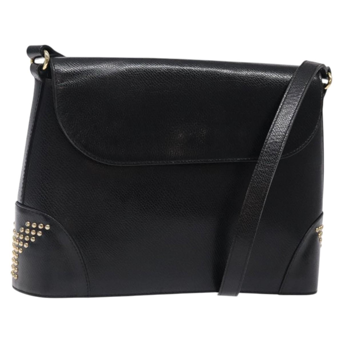 Borsa a tracolla SAINT LAURENT pelle nero oro originale bs27993