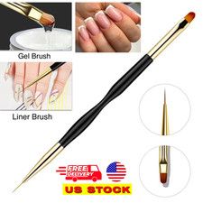 Builder Nail Gel Liner Brush Art UV Extension Tool 6 Size Painting High Quality