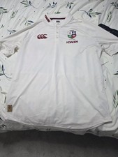 British and Irish Lions Rugby Polo Shirt Size XL