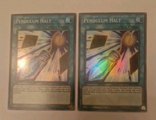 2x PENDELSTOPP ~ DÄNE-DE097 Super Rare 1. & UNL Auflage YuGiOh Dunkler Neosturm