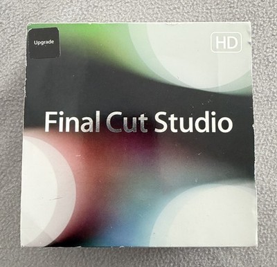 Apple Final Cut Studio HD UPGRADE -  Final Cut Pro 7 etc - w serials