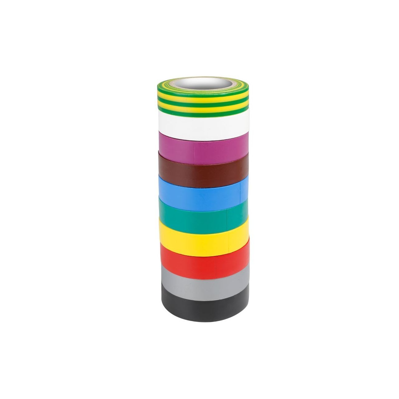 Изолента ADAMHALL 013x15 мм x 10 м комплект aus 10 Farben 2290₽