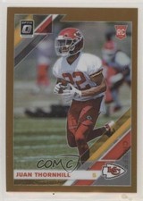 2019 Panini Donruss Optic Rookies Bronze Prizm Juan Thornhill #130 v1i