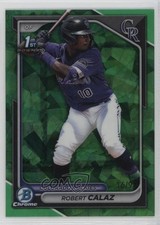 2024 Bowman Sapphire Edition Chrome Prospects Green 16/99 Robert Calaz 1f5h