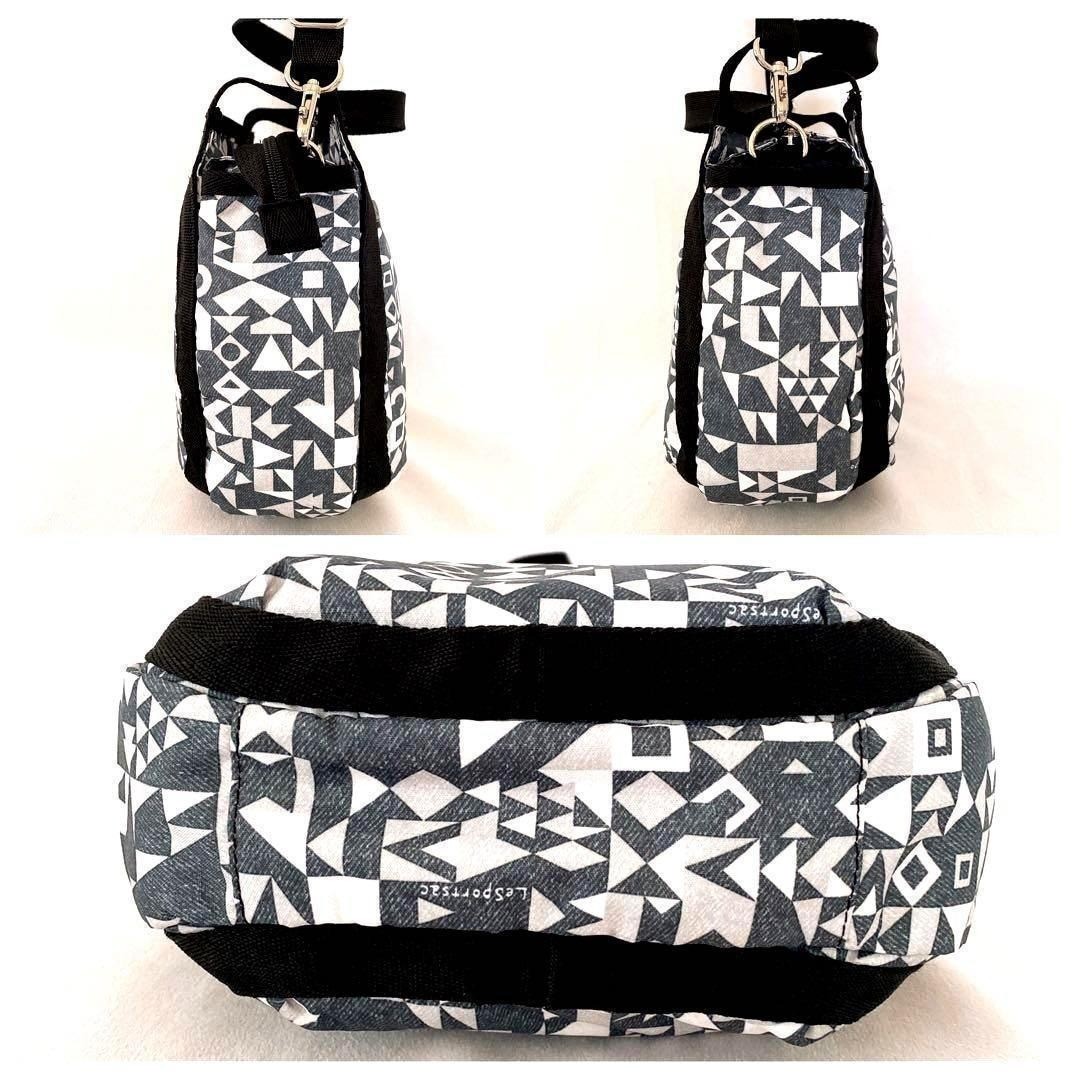 Good Condition LeSportsac Geometric Pattern Shoul… - image 7