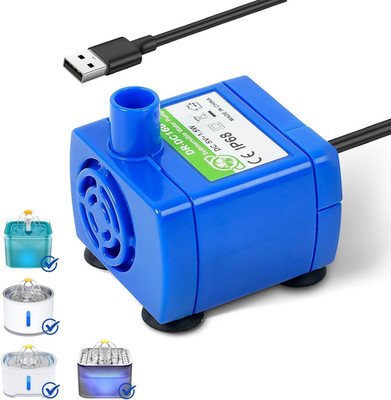 IP68 DR-DC160 Submersible Water Pump Cat Water Fountain Pump for Tritone Ceramic