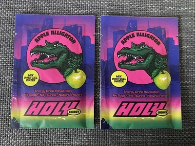 Holy Energy Apple Alligator Saurer Apfel 2 Portionen Proben neu