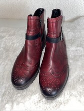 Neue Chelsea Boots Stiefelette Budapester 39 / 6 Echtleder Remonte