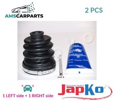 CV JOINT BOOT KIT PAIR TRANSMISSION SIDED 63301 JAPKO 2PCS NEW OE REPLACEMENT