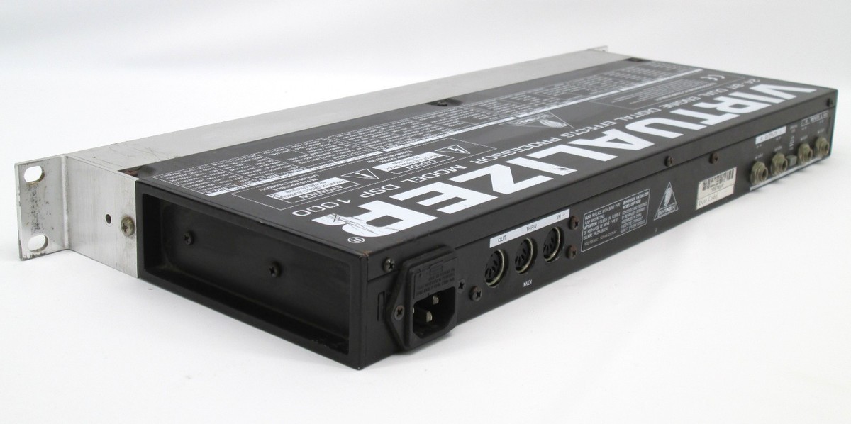 Behringer DSP1000 Virtualizer 24-Bit Dual Engine Digital Effects