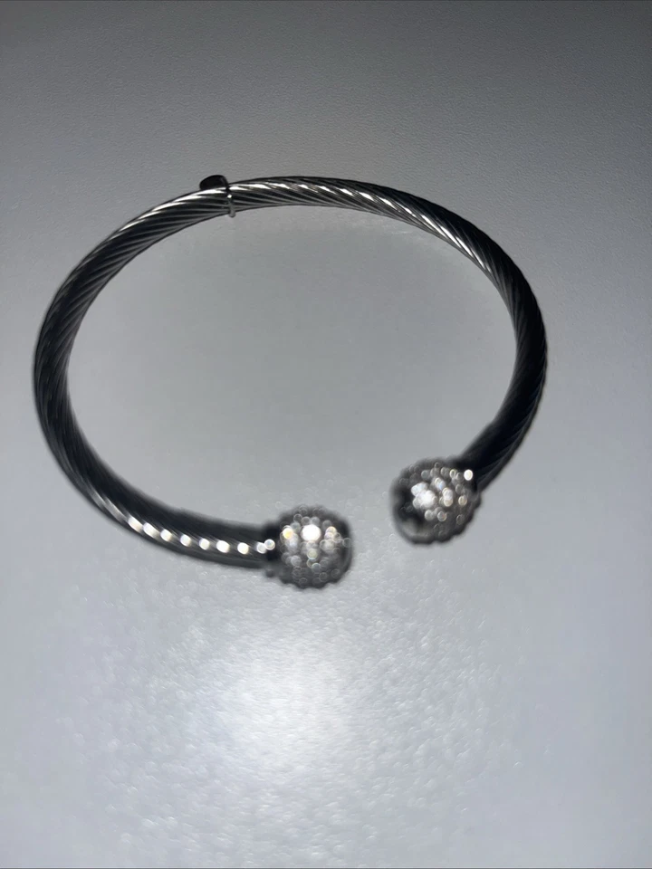 Nomination Original Made In Italy  open Cable bangle Bracelet SS and Sterling - Image 2 of 4