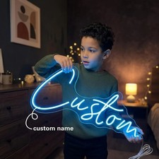Custom Neon Sign, Personalized Name Sign for Kids, Room Decor, Birthday Decor