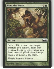 Hunt the Weak - Magic 2014 (M14) - MTG - Common - #179 - NM