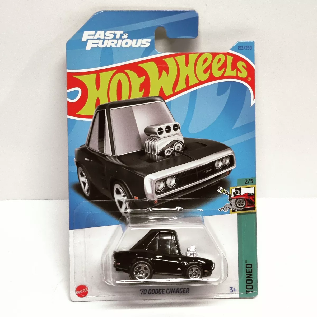 2023 HOT WHEELS 153 70 Dodge Charger Tooned Fast Furious