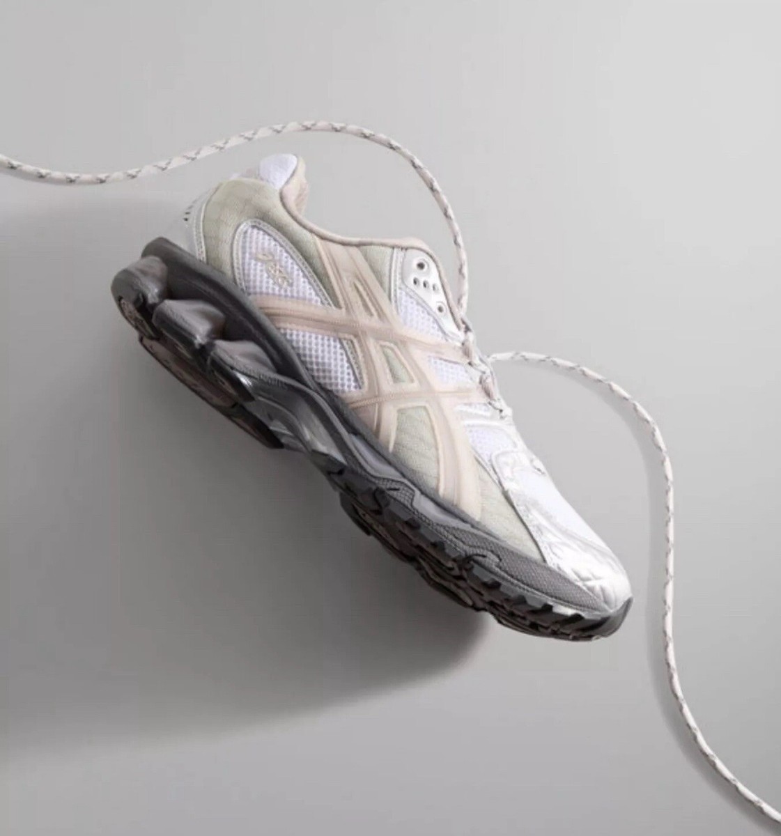 RONNIE FIEG KITH ASICS GEL-NIMBUS 10.1 WHITE MORGANITE 10.5 Kayano 